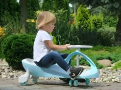 Jeździk grawitacyjny pojazd dla dzieci koła LED różowy ECOTOYS