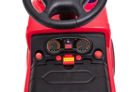 JEŹDZIK NA AKUMULATOR STRAŻ POŻARNA Z ARMATKĄ I BAŃKAMI/GTS-6688-A