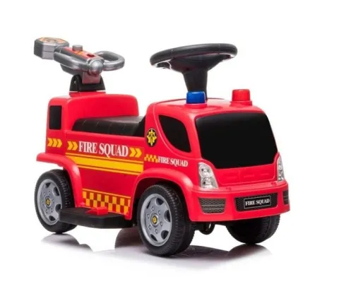 JEŹDZIK NA AKUMULATOR STRAŻ POŻARNA Z ARMATKĄ I BAŃKAMI/GTS-6688-A