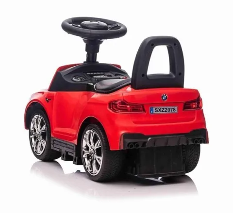 JEŹDZIK, ODPYCHACZ, BUJAK, PCZACZ, ORYGINALNE BMW M5, DŹWIĘKI ŚWIATŁA, MIĘKKIE SIEDZENIE, AKUMULATOR/SXZ2078-PUSH