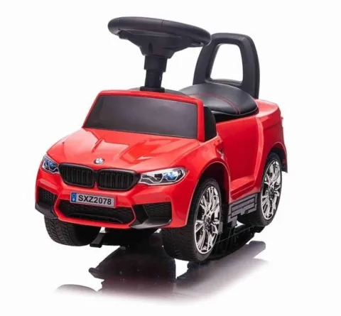 JEŹDZIK, ODPYCHACZ, BUJAK, PCZACZ, ORYGINALNE BMW M5, DŹWIĘKI ŚWIATŁA, MIĘKKIE SIEDZENIE, AKUMULATOR/SXZ2078-PUSH