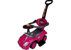 Jeździk z Pchaczem Mega Car 3w1 Różowy