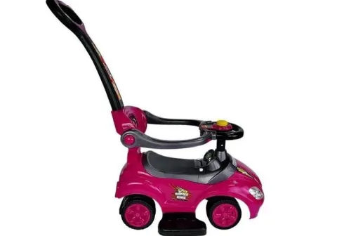 Jeździk z Pchaczem Mega Car 3w1 Różowy