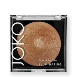 JOKO Puder Spiekany Mineral Illuminating 06 Dark Bronze 1szt