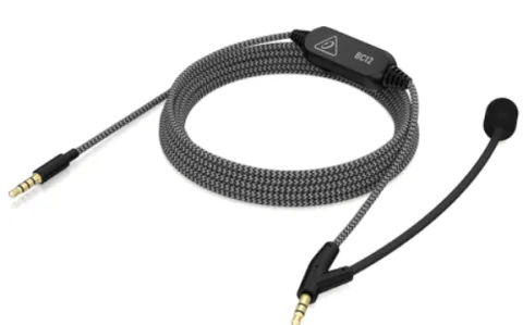 Kabel audio mini Jack 3,5 mm z mikrofonem Pilot 2m Behringer BC12