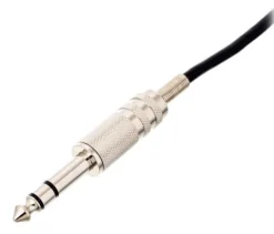Kabel audio sygnałowy mini Jack 3,5 mm Jack 6,3 mm stereo AUX 50 cm pro snake
