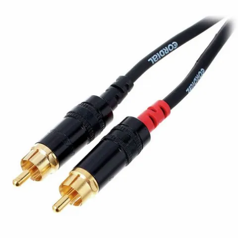 Kabel audio sygnałowy 2x RCA Cinch XLR 1,5m REAN Neutrik Cordial CFU 1.5 FC