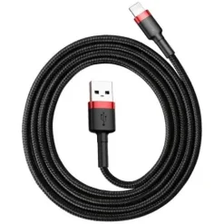 Kabel Baseus Cafule Lightning 1m 2.4A Nylonowy DO iPhone iPad Ładowanie
