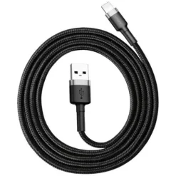 Kabel Baseus Cafule Lightning 1m 2,4A Nylonowy DO iPhone iPad Ładowanie