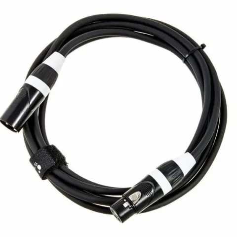 Kabel DMX do świateł oświetlenia XLR 3 m 110 Ohm 3pin Stairville PDC3CC
