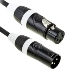 Kabel DMX do świateł oświetlenia XLR 3 m 110 Ohm 3pin Stairville PDC3CC