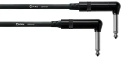 Kabel gitarowy do efektów Patch Jack 6,3 mm mono 30 cm Cordial CFI RR