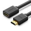 Kabel HDMI UGREEN HD107 Przedłużacz 2m FullHD 4K DO TV czarny