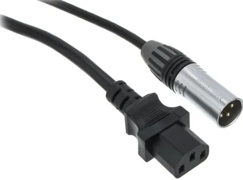 Kabel hybrydowy zasilająco-sygnałowy mikrofonowy XLR IEC 5m the sssnake