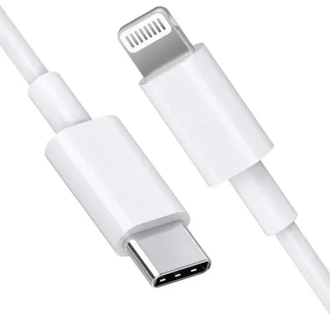 Kabel lighting - typ C biały 1m 20W
