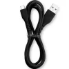 Kabel Micro USB 1A czarny 1m