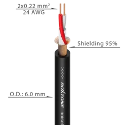 Kabel mikrofonowy SAMURAI Roxtone SMXJ210L5