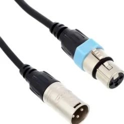 Kabel mikrofonowy XLR XLR 2,5 m 0,22 mm Rean Neutrik Miedź Cordial CCM 2,5 FM