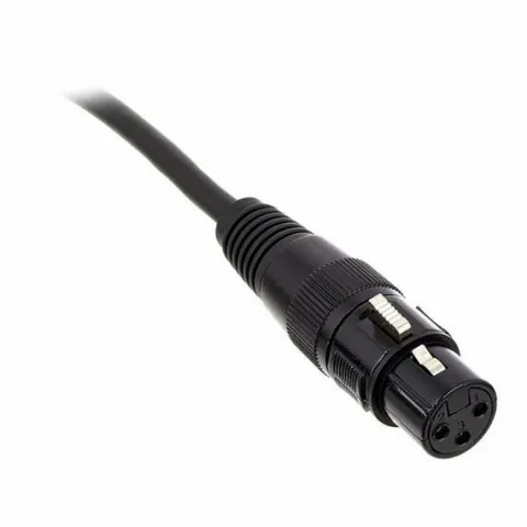 Kabel przejściówka DMX do świateł oświetlenia XLR 5-pin XLR 3-pin pro snake