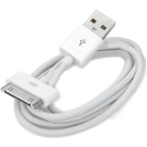 KABEL PRZEWÓD ŁADOWARKA USB DO IPHONE 4 4s IPOD IPAD 1 2 3 dł.1m