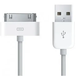 KABEL PRZEWÓD ŁADOWARKA USB DO IPHONE 4 4s IPOD IPAD 1 2 3 dł.1m