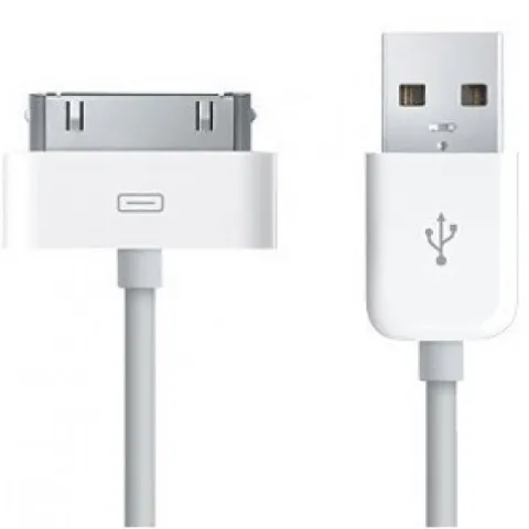 KABEL PRZEWÓD ŁADOWARKA USB DO IPHONE 4 4s IPOD IPAD 1 2 3 dł.1m