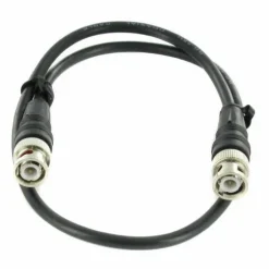 Kabel przewód antenowy BNC 0,5 m czarny 50 Ohm RG58 pro snake
