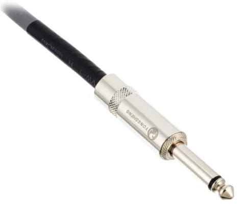 Kabel przewód głośnikowy mono JACK 6,3 mm 1,5 m Szary the sssnake PPS1015