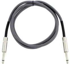 Kabel przewód głośnikowy mono JACK 6,3 mm 1,5 m Szary the sssnake PPS1015