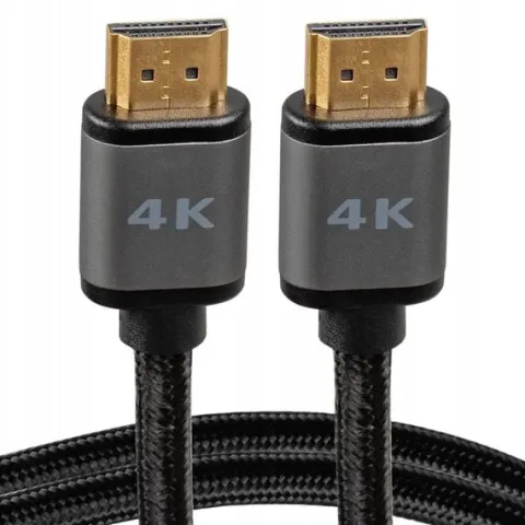 KABEL PRZEWÓD HDMI 2.0 HIGH SPEED 48bit TV PC PRO 3D 4K FHD/144Hz VAYOX 10m