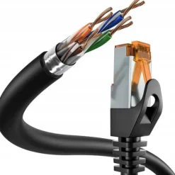 KABEL SIECIOWY INTERNETOWY LAN ETHERNET PATCHCORD RJ45 S/FTP 10Gb CAT6a 20M