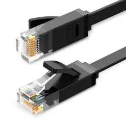 Kabel sieciowy UGREEN Ethernet Cat.6 15m RJ45 Płaski Czarny