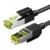 Kabel sieciowy UGREEN NW150 Cat.7 10Gbps Ethernet RJ45 2m Czarny
