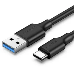 Kabel UGREEN US184 USB-C 5Gb s Szybkie Ładowanie 1.5m Czarny