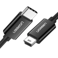 Kabel USB-C UGREEN US242 do mini USB 1m Szybkie Ładowanie 2A