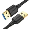 Kabel USB 3.0 UGREEN US128 2m 5Gb s Szybki Transfer Czarny