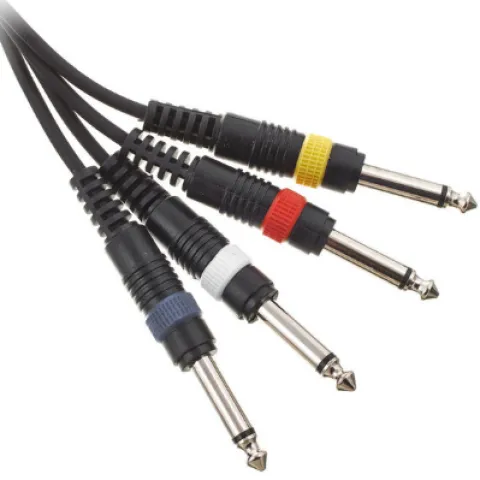 Kabel wieloparowy multicore audio 4x Jack 6,3 mm 3 m the sssnake MPP4030