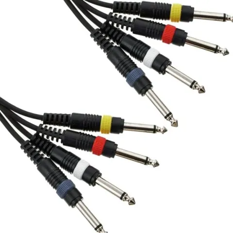 Kabel wieloparowy multicore audio 4x Jack 6,3 mm 3 m the sssnake MPP4030