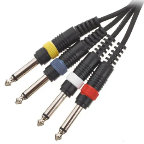Kabel wieloparowy multicore audio 4x Jack 6,3 mm 3 m the sssnake MPP4030