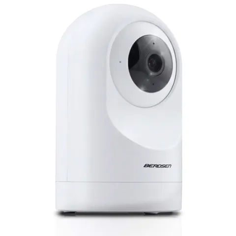 Kamera IP obrotowa 5MP niania elektroniczna Berdsen BD-941 biała