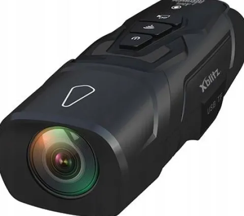 Kamera sport-owa Xblitz Everywhere dwa kierunki PRZÓD+TYŁ MOTOR ROWER+128GB