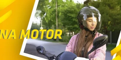 Kamera sport-owa Xblitz Everywhere dwa kierunki PRZÓD+TYŁ MOTOR ROWER +64GB