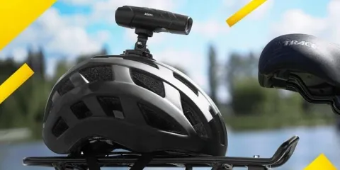 Kamera sportowa Xblitz Everywhere FHD na ROWER MOTOR dwa kierunki PRZÓD+TYŁ