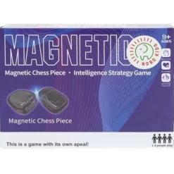 Kamienie Magnetyczne 60 sztuk Szachy Gra Strategiczna Magnetyczna Planszowa