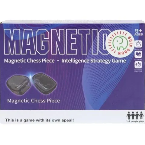 Kamienie Magnetyczne 60 sztuk Szachy Gra Strategiczna Magnetyczna Planszowa