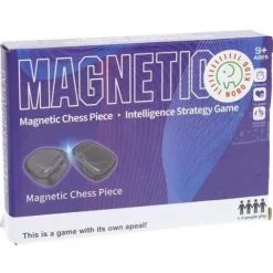 Kamienie Magnetyczne 60 sztuk Szachy Gra Strategiczna Magnetyczna Planszowa