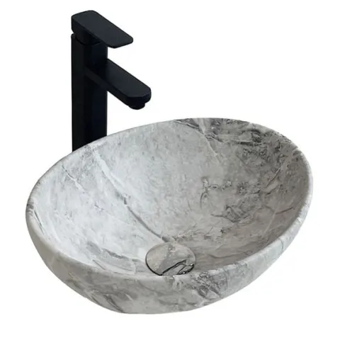 KAMIENNA UMYWALKA NABLATOWA STAWIANA CERAMICZNA ELEGANCKA