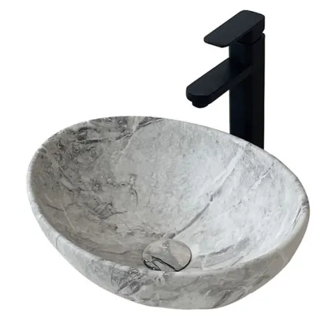 KAMIENNA UMYWALKA NABLATOWA STAWIANA CERAMICZNA ELEGANCKA
