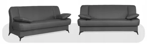 Kanapa sofa Sara ekoskóra rozkładana wersalka spania łóżko Family Meble