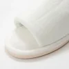 Kapcie dla dorosłych z długą cholewką do sublimacji - biała podeszwa M